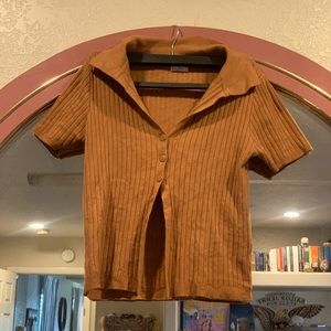 Button down collar shirt